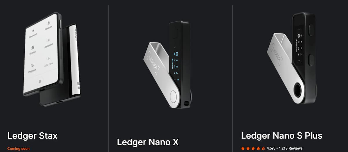 Ledger – Một trong những ví phần cứng tiền điện tử tốt nhất cho những người mới tham gia thị trường