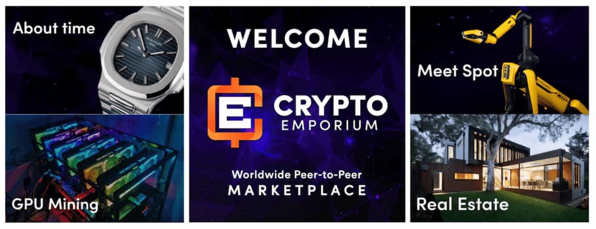 Crypto Emporium- Cửa hàng trực tuyến tốt nhất chấp nhận thanh toán Ethereum