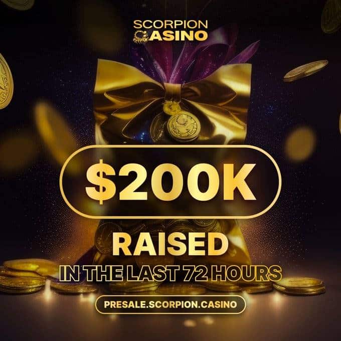 Huy động $200.000 USD chỉ trong 72 giờ – Scorpion Casino sẵn sàng bùng nổ đợt tăng giá tiền điện tử kế tiếp với sự ra mắt trên BitMart